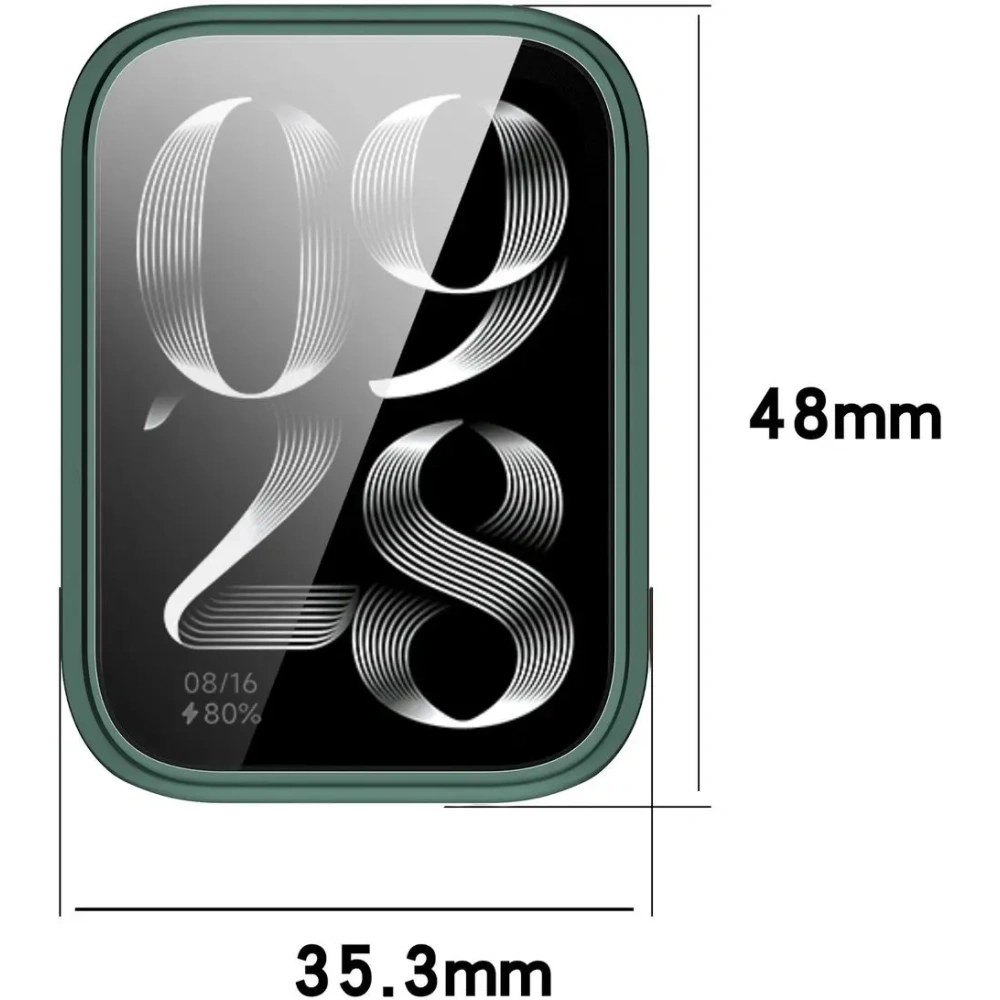 Wholesale Bizon Case Watch Felipe Xiaomi Mi Smart Band 9 Pro green - BIZ7972 - {ean13} - Hurt
