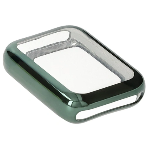 Etui z osłoną ekranu Bizon Case Watch Felipe do Xiaomi Mi Smart Band 9 Pro zielone