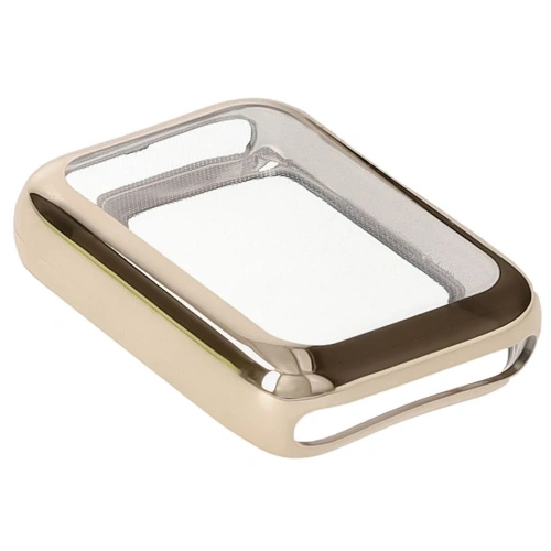 Etui z osłoną ekranu Bizon Case Watch Felipe do Xiaomi Mi Smart Band 9 Pro złote