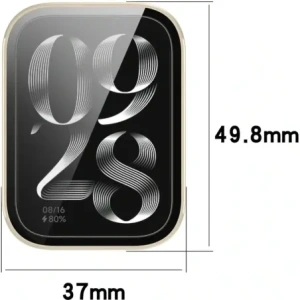 Hurtownia GSM - Bizon Case+Glass óra Xiaomi Mi Smart Band 9 Pro bézs - BIZ7974 - {ean13} - Hurt