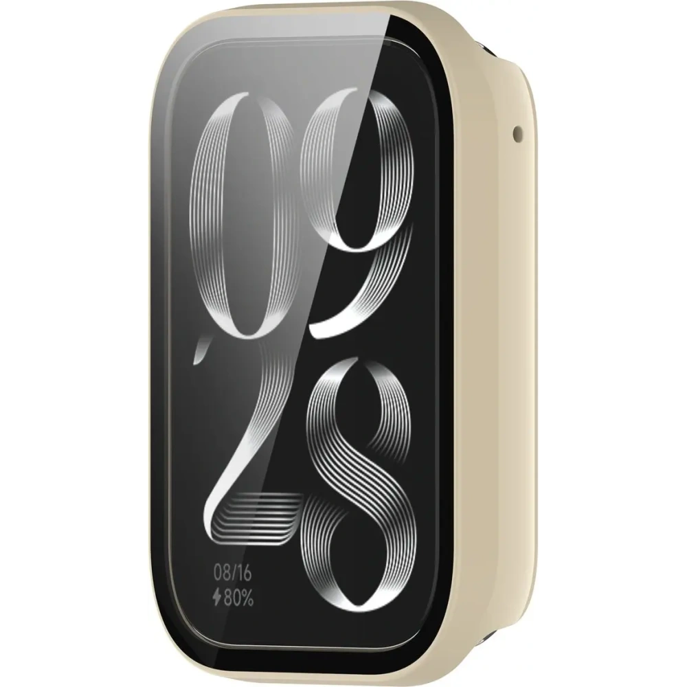 Wholesale Bizon Case+Glass Watch Xiaomi Mi Smart Band 9 Pro beige - BIZ7974 - {ean13} - Hurt
