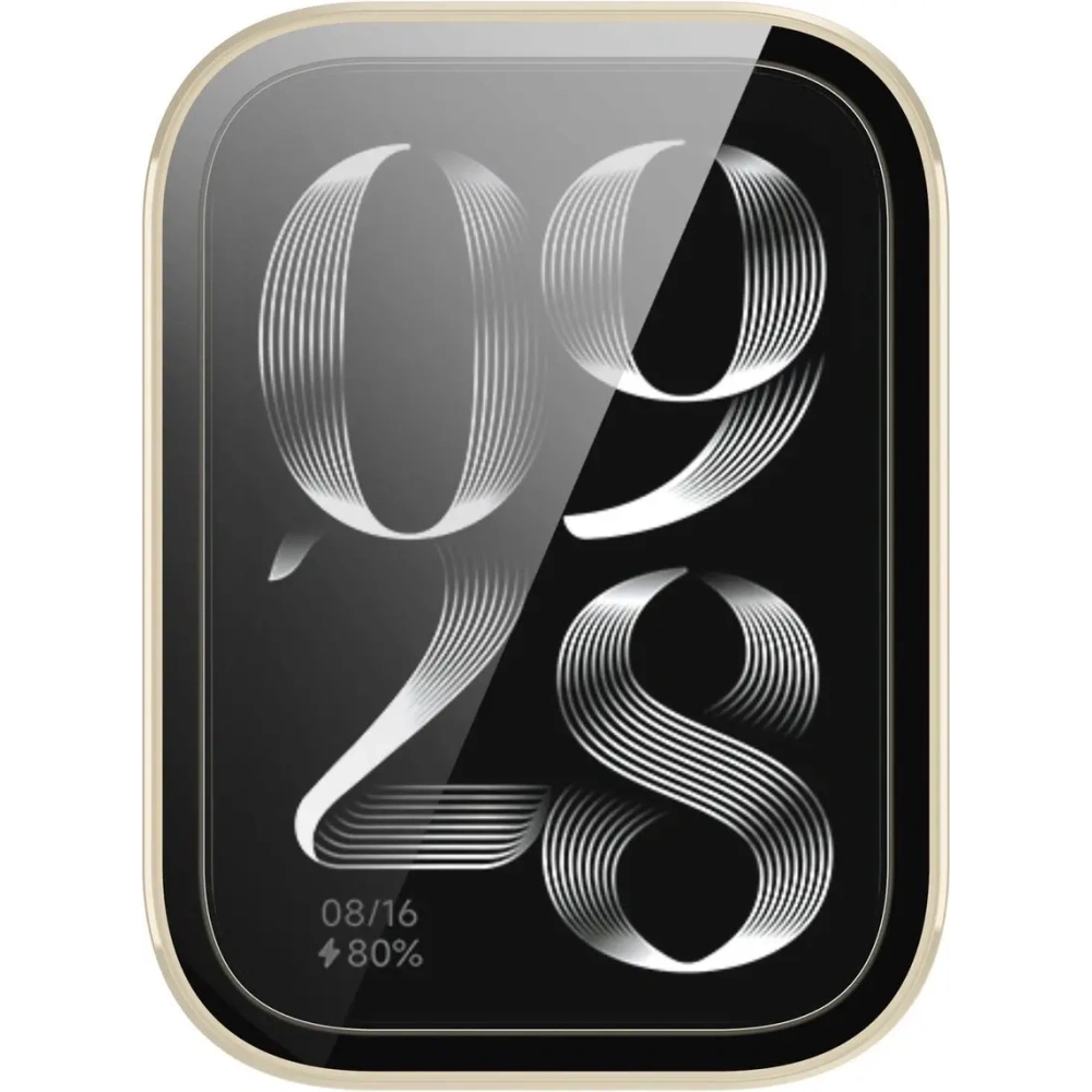Wholesale Bizon Case+Glass Watch Xiaomi Mi Smart Band 9 Pro beige - BIZ7974 - {ean13} - Hurt