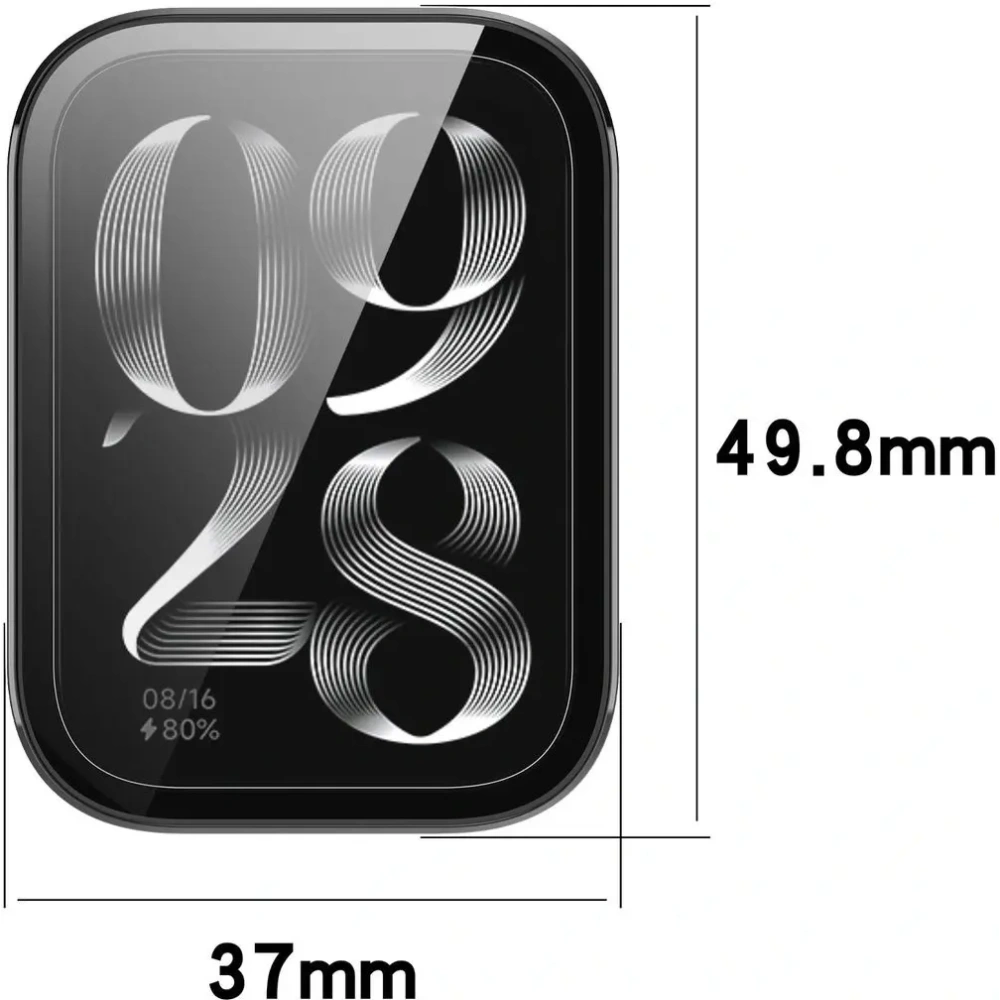 Hurtownia GSM - Etui ze szkłem do zegarka Bizon Case+Glass Watch do Xiaomi Mi Smart Band 9 Pro czarne - BIZ7975 - {ean13} - Hurt