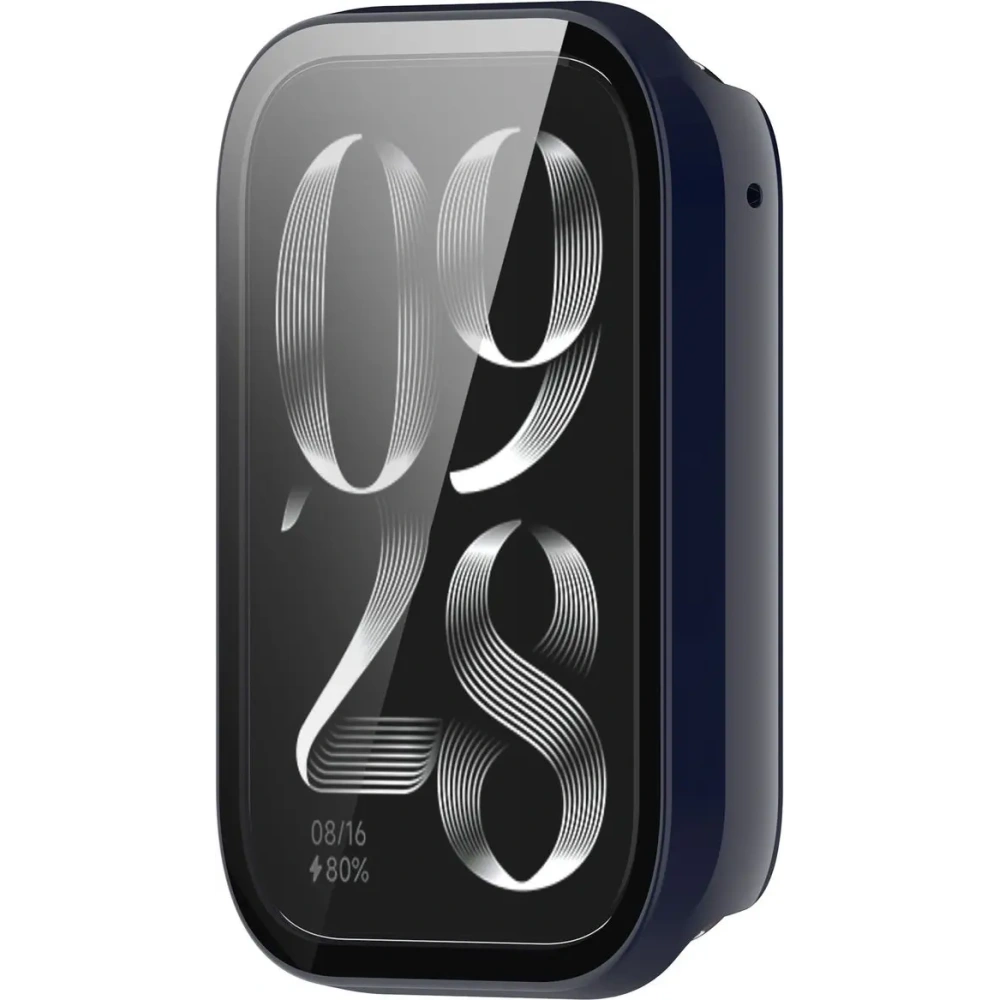 Hurtownia GSM - Etui ze szkłem do zegarka Bizon Case+Glass Watch do Xiaomi Mi Smart Band 9 Pro niebieskie - BIZ7976 - {ean13} - Hurt