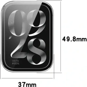 Hurtownia GSM - Bizon Case+Glass Watch Xiaomi Mi Smart Band 9 Pro átlátszó - BIZ7977 - {ean13} - Hurt