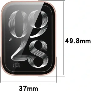Hurtownia GSM - Bizon Case+Glass Óra Xiaomi Mi Smart Band 9 Pro rózsaszín - BIZ7978 - {ean13} - Hurt