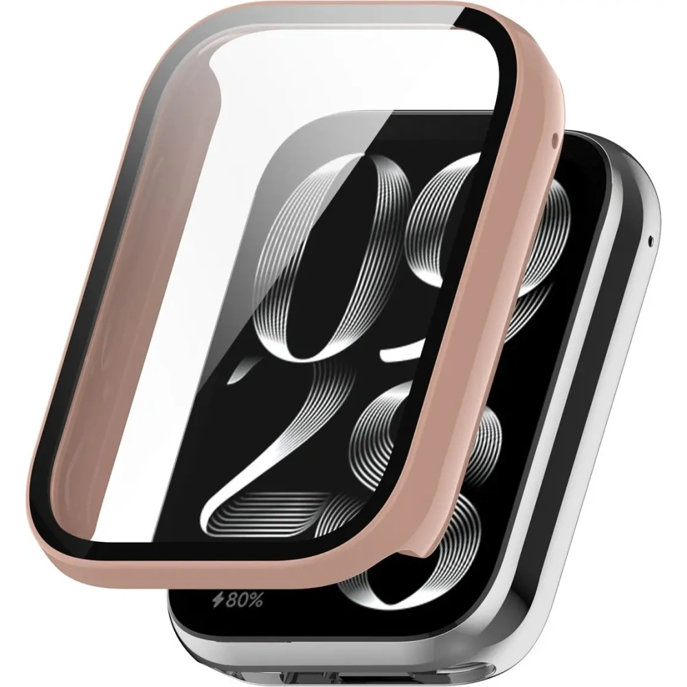 Wholesale Bizon Case+Glass Watch Xiaomi Mi Smart Band 9 Pro pink - BIZ7978 - {ean13} - Hurt