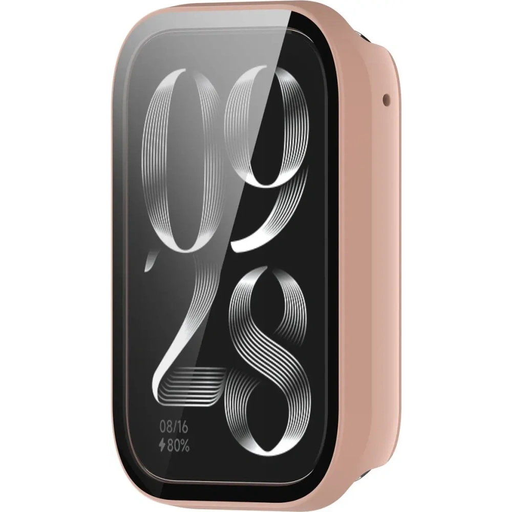 Wholesale Bizon Case+Glass Watch Xiaomi Mi Smart Band 9 Pro pink - BIZ7978 - {ean13} - Hurt
