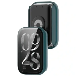 Hurtownia GSM - Etui ze skla na hodinky Bizon Case+Glass Watch do Xiaomi Mi Smart Band 9 Pro zelené - BIZ7979 - {ean13} - Hurt