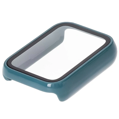 Etui ze szkłem do zegarka Bizon Case+Glass Watch do Xiaomi Mi Smart Band 9 Pro zielone