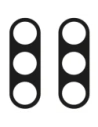 Hurtownia GSM - Szkło na aparat Bizon Glass Lens do Samsung Galaxy S25 Plus [2 PACK] - BIZ7981 - {ean13} - Hurt