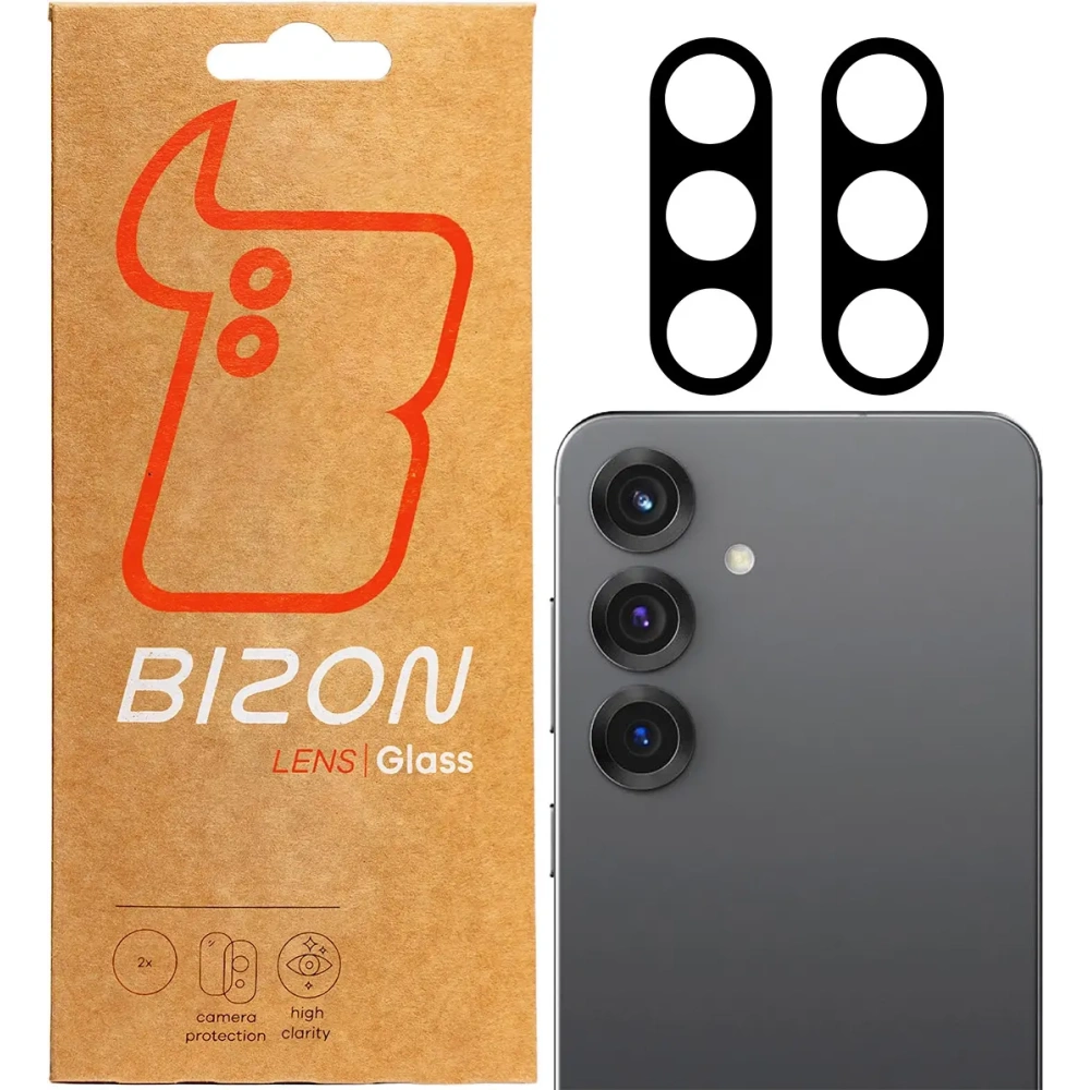 Hurtownia GSM - Bizon Lentilă de Sticlă Samsung Galaxy S25 [2 PACHET] - BIZ7982 - {ean13} - Hurt