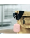 Hurtownia GSM - Silikonowe etui z karabińczykiem Bizon Case Headphone Silicone do Apple AirPods 4 jasnoróżowe - BIZ7984 - {ean13} - Hurt
