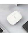 Hurtownia GSM - Silikonowe etui z karabińczykiem Bizon Case Headphone Silicone do Apple AirPods 4 białe - BIZ7985 - {ean13} - Hurt