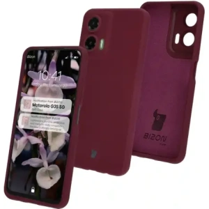Hurtownia GSM - Silikonové pouzdro Bizon Soft Case pro Motorola Moto G35 5G tmavě fialové - BIZ7986 - {ean13} - Hurt