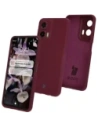 Bizon Soft Case Motorola Moto G35 5G dark purple