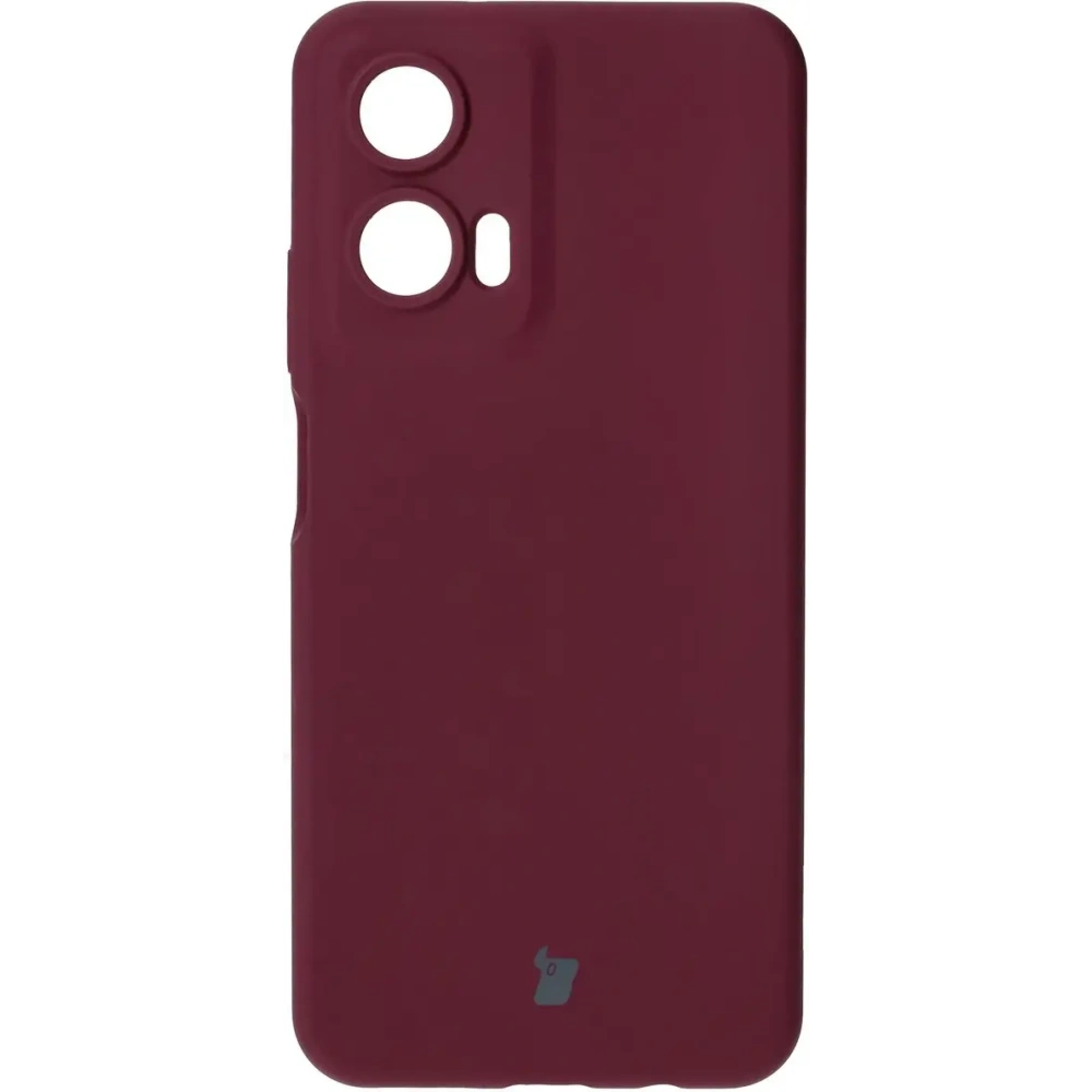 Hurtownia GSM - Silikonowe etui Bizon Soft Case do Motorola Moto G35 5G ciemnofioletowe - BIZ7986 - {ean13} - Hurt