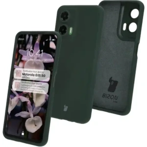Hurtownia GSM - Silikonové pouzdro Bizon Soft Case pro Motorola Moto G35 5G tmavě zelené - BIZ7987 - {ean13} - Hurt