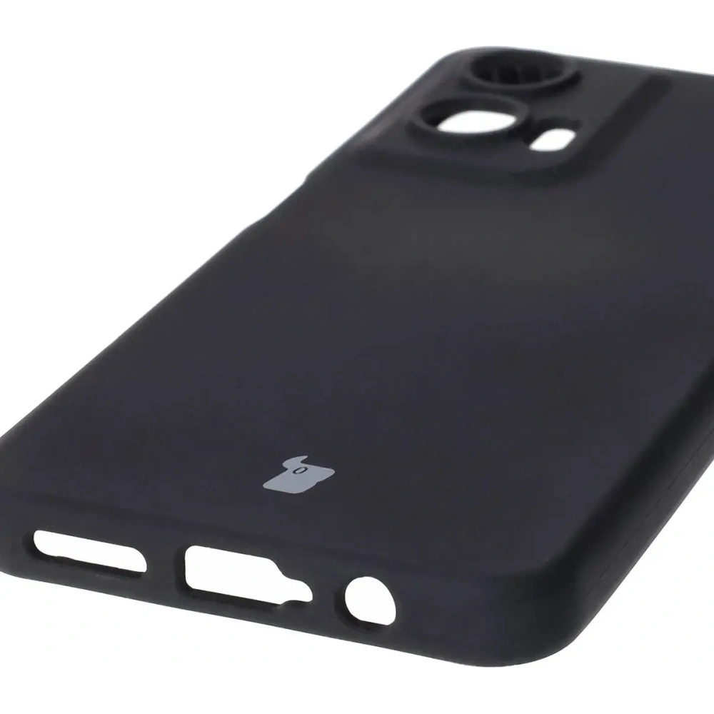 Hurtownia GSM - Silikonowe etui Bizon Soft Case do Motorola Moto G35 5G czarne - BIZ7988 - {ean13} - Hurt