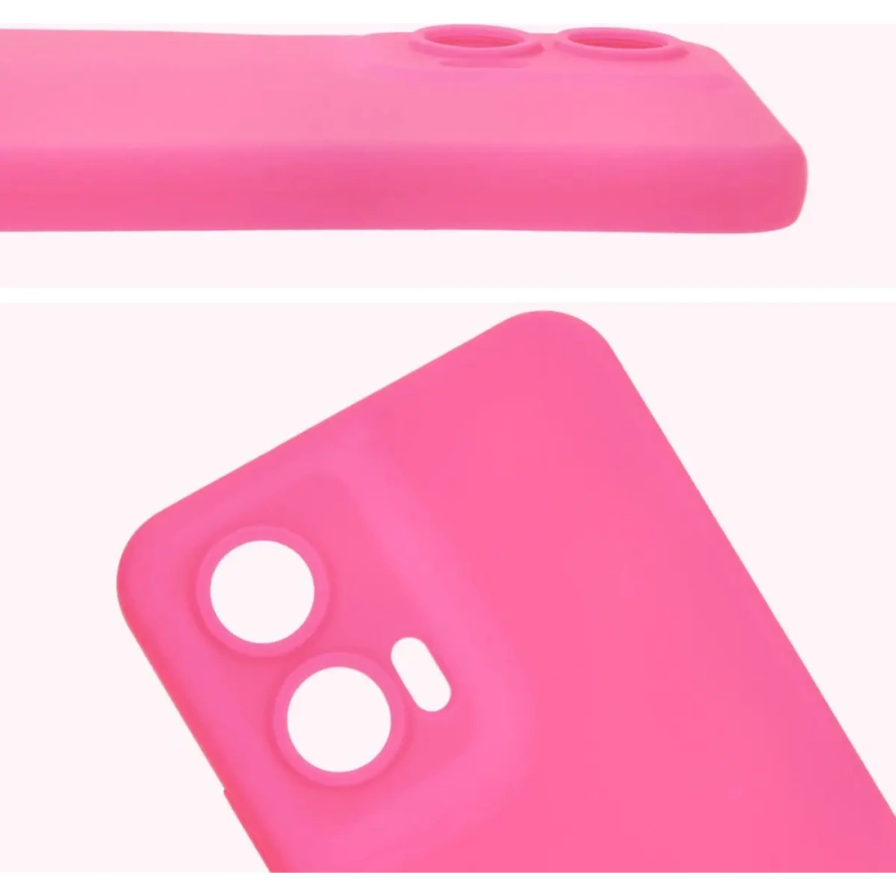Hurtownia GSM - Bizon Soft Case Motorola Moto G35 5G neon rózsaszín - BIZ7990 - {ean13} - Hurt
