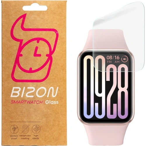 Folia hydrożelowa na ekran Bizon Glass Watch Hydrogel do Xiaomi Smart Band 9 Pro [2 PACK]