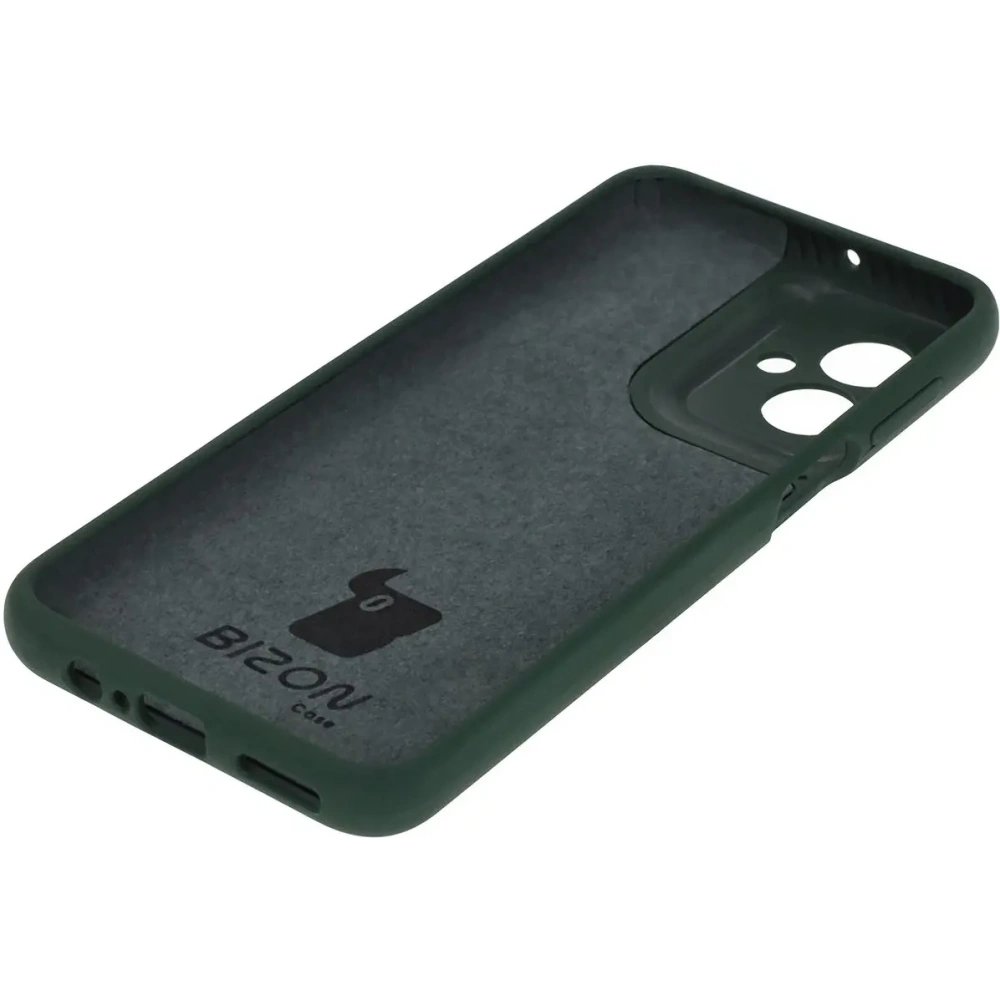 Hurtownia GSM - Silikonowe etui Bizon Soft Case do Motorola Moto G55 5G ciemnozielone - BIZ7994 - {ean13} - Hurt