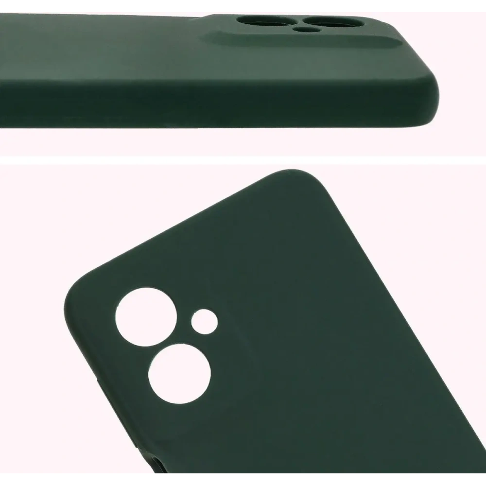 Hurtownia GSM - Silikonowe etui Bizon Soft Case do Motorola Moto G55 5G ciemnozielone - BIZ7994 - {ean13} - Hurt