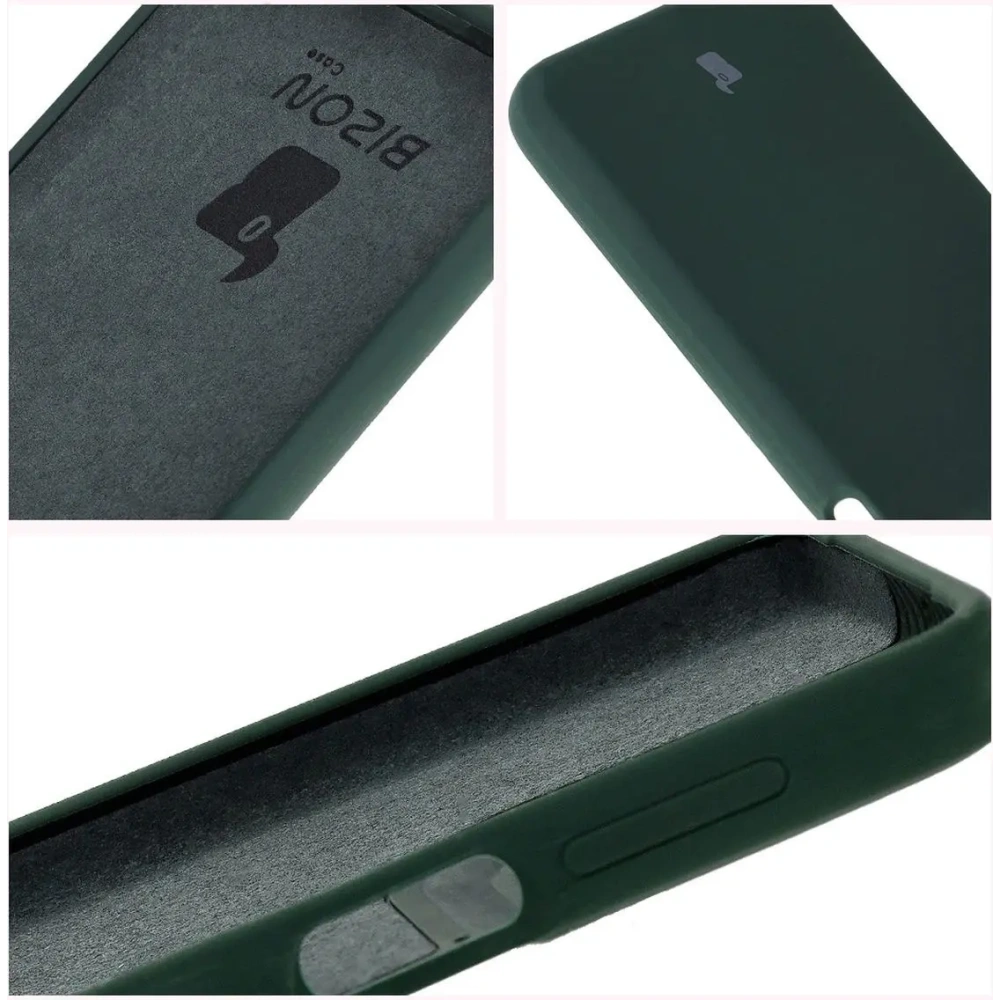 Hurtownia GSM - Silikonowe etui Bizon Soft Case do Motorola Moto G55 5G ciemnozielone - BIZ7994 - {ean13} - Hurt