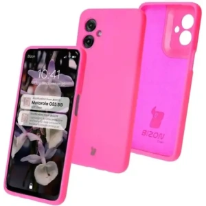Hurtownia GSM - Silikonové pouzdro Bizon Soft Case pro Motorola Moto G55 5G neonově růžové - BIZ7997 - {ean13} - Hurt