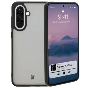 Hurtownia GSM - Bizon Case Angelo Samsung Galaxy A36 5G smoky cu un cadru negru - BIZ7998 - {ean13} - Hurt