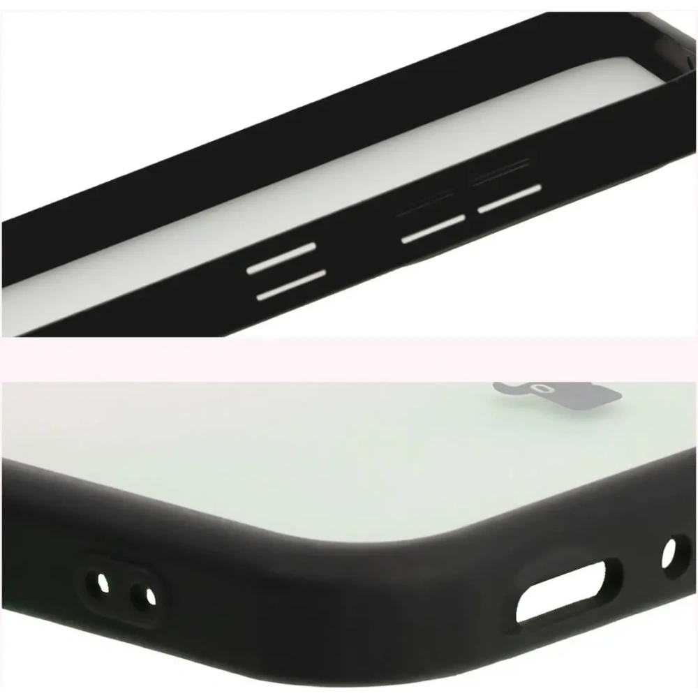 Hurtownia GSM - Bizon Case Angelo Samsung Galaxy A36 5G smoky cu un cadru negru - BIZ7998 - {ean13} - Hurt