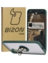 Wholesale Bizon Case Hybrid Ring Samsung Galaxy A36 5G / A56 5G smoky with a dark green frame - BIZ7999 - {ean13} - Hurt
