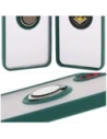 Wholesale Bizon Case Hybrid Ring Samsung Galaxy A36 5G / A56 5G smoky with a dark green frame - BIZ7999 - {ean13} - Hurt