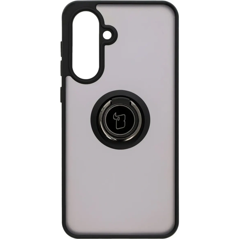 Wholesale Bizon Case Hybrid Ring Samsung Galaxy A36 5G / A56 5G smoky with a black frame - BIZ8000 - {ean13} - Hurt