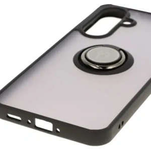 Hurtownia GSM - Bizon Case Hybrid Ring Samsung Galaxy A36 5G / A56 5G fumuriu cu un cadru negru - BIZ8000 - {ean13} - Hurt