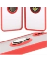 Wholesale Bizon Case Hybrid Ring Samsung Galaxy A36 5G / A56 5G smoky with a red frame - BIZ8001 - {ean13} - Hurt