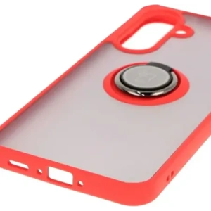 Hurtownia GSM - Bizon Case Hybrid Ring Samsung Galaxy A36 5G / A56 5G fumuriu cu un cadru roșu - BIZ8001 - {ean13} - Hurt