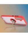 Wholesale Bizon Case Hybrid Ring Samsung Galaxy A36 5G / A56 5G smoky with a red frame - BIZ8001 - {ean13} - Hurt