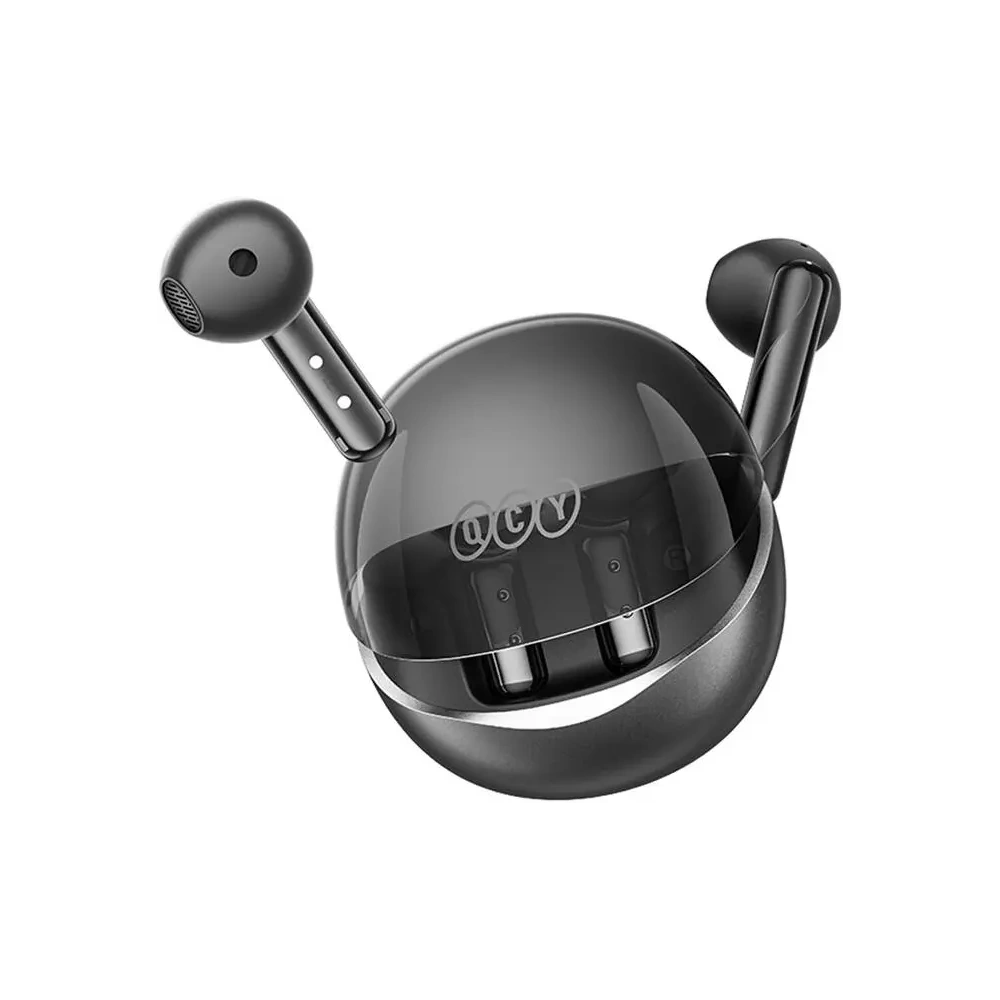 Hurtownia GSM - QCY AilyBuds Clear T32 căști wireless in-ear TWS (negru) - QCY92 - {ean13} - Hurt