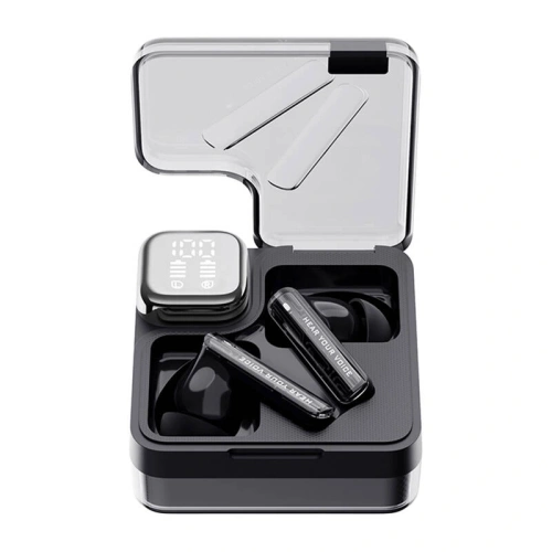 Bezprzewodowe słuchawki dokanałowe TWS QCY MeloBuds Neo T31 (czarne)