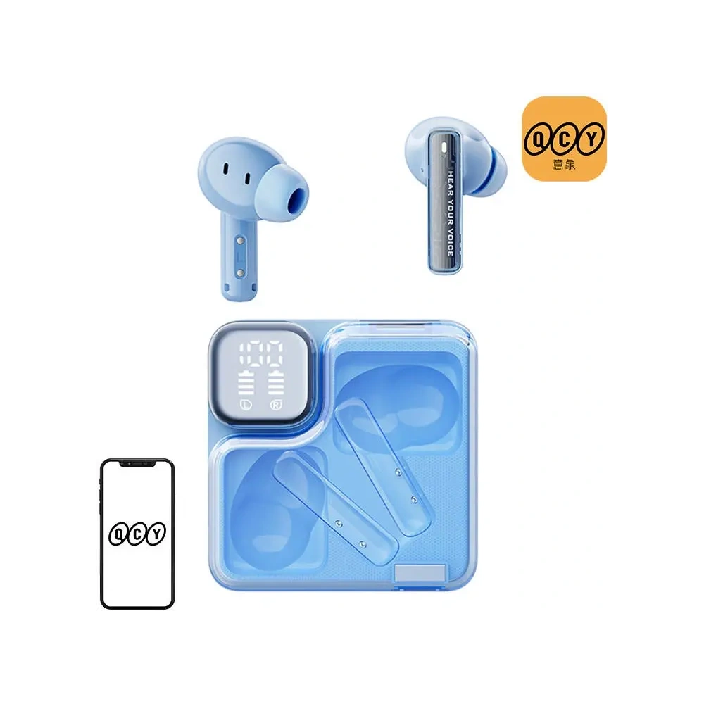 Wholesale QCY MeloBuds Neo T31 TWS wireless in-ear headphones (blue) - QCY95 - {ean13} - Hurt