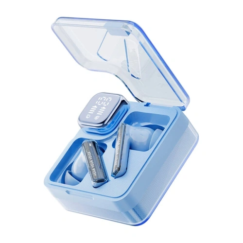 Bezprzewodowe słuchawki dokanałowe TWS QCY MeloBuds Neo T31 (niebieskie)