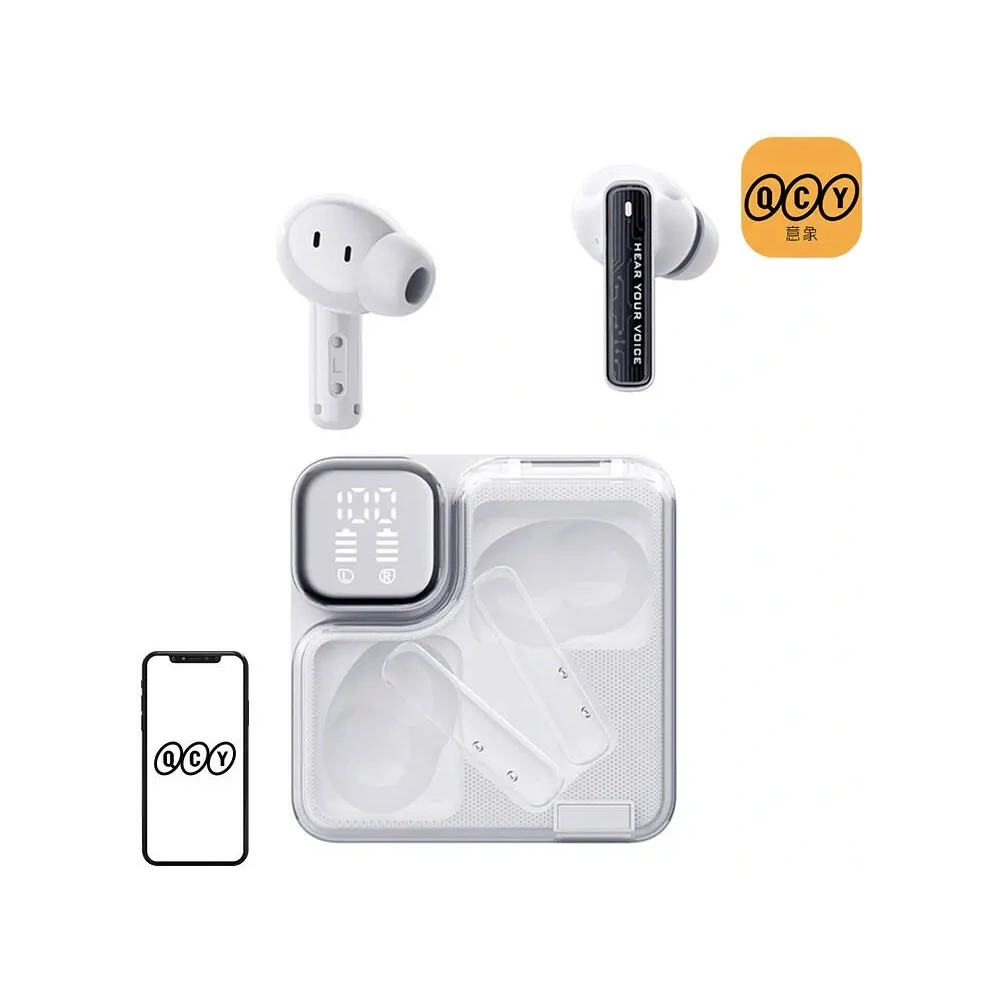 Hurtownia GSM - QCY MeloBuds Neo T31 TWS vezeték nélküli fülhallgató (fehér) - QCY96 - {ean13} - Hurt