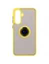 Hurtownia GSM - Bizon Case Hybrid Ring Samsung Galaxy A36 5G / A56 5G rauchig mit einem gelben Rahmen - BIZ8004 - {ean13} - Hurt