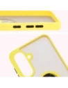 Hurtownia GSM - Bizon Case Hybrid Ring Samsung Galaxy A36 5G / A56 5G fumuriu cu un cadru galben - BIZ8004 - {ean13} - Hurt