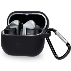 Hurtownia GSM - Caz de căști Bizon din silicon Samsung Galaxy Buds 3 / 3 Pro negru - BIZ8005 - {ean13} - Hurt