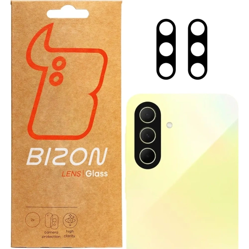 Szkło na aparat Bizon Glass Lens do Samsung Galaxy A36 5G [2 PACK]