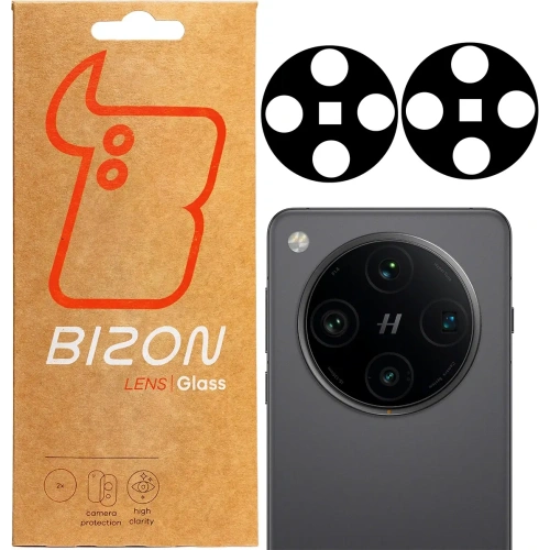 Szkło na aparat Bizon Glass Lens do Oppo Find X8 Pro [2 PACK]