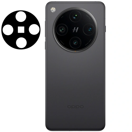 Szkło na aparat Bizon Glass Lens do Oppo Find X8 Pro [2 PACK]