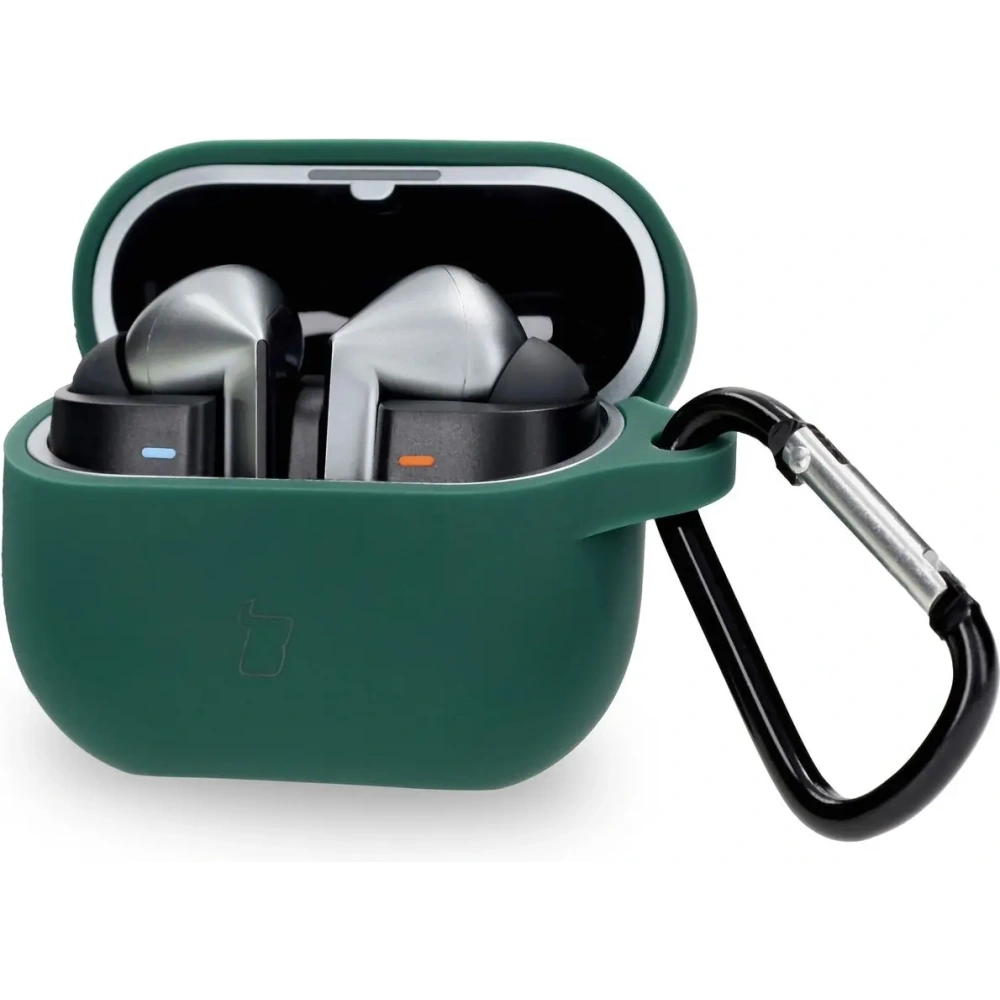 Hurtownia GSM - Bizon Caz căști din silicon Samsung Galaxy Buds 3 / 3 Pro verde închis - BIZ8010 - {ean13} - Hurt